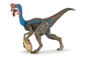 Figurine Oviraptor bleu